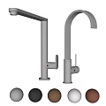 Modern Stainless Steel Kitchen Faucets With Various Color Options And Sleek Design