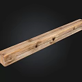 Natural Stone Wood Long Decorative Board With Smooth Wooden Grain Surface
