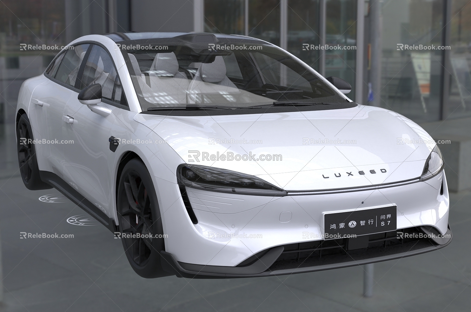 Hyundai 2024 Hongmeng Zhixing Zhijie S7 New Energy Vehicle 3d model