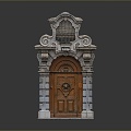 Ancient Building Door Ancient Building Door Chinese Style Door Antique Door Classical Door Chinese Style Door Chinese Style Entrance Traditional Door 3d model