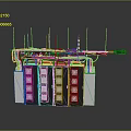 Sci-fi Items Sci-fi Components High-tech Components Sci-fi Equipment Sci-fi Scene Sci-fi Environment Game Scene 3d model