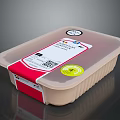 Dog Food Storage Container With Label QR Code And Sealed Lid Design