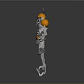 Modern Robot Mech Warrior Mech Soldier Machine Battlearm Mechanical Battlearm 3d model