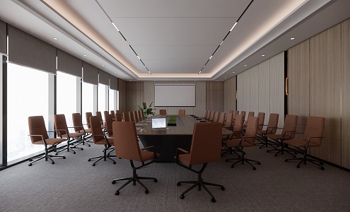 Office Meeting Room 3d model