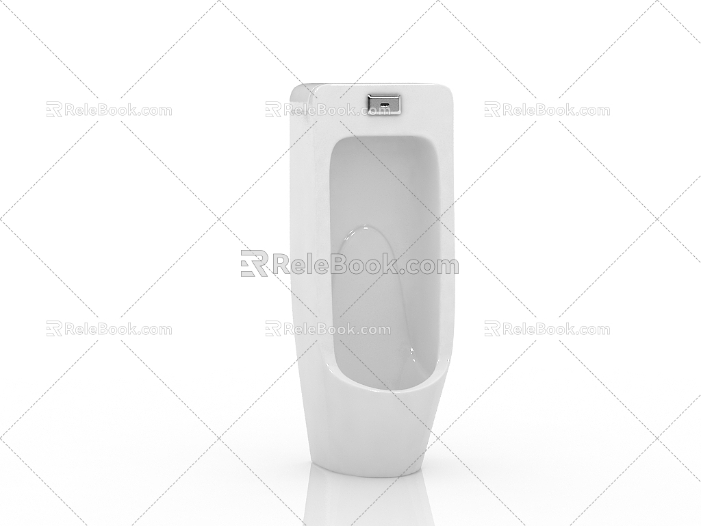 Bathroom urinal 3d model