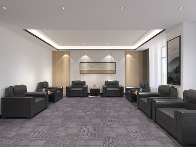 Modern Reception Room model