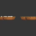 Delicious Red Filling Pies With Golden Crust And White Toppings Whole And Sliced