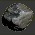 Rock Block Rock Block Rock Specimen Boulder Big Stone Block Rock Stratum Rock Stratum Rock Stratum Rock 3d model