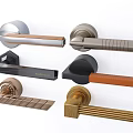 Modern Door Handle 3d model