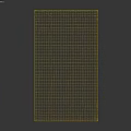 Dark Brown Square Carpet With Vertical Ribbed Texture For Home Decor