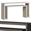 Modern Minimalist Desk 3d model