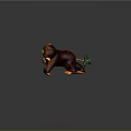 Monkey Cartoon Monkey Anime Monkey Stylized Monkey Fantasy Style Monkey Toy 3d model