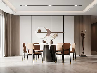 Modern Restaurant 3d model