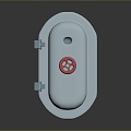 Security door password door metal sealed door metal door explosion-proof door password lock biometric door 3d model