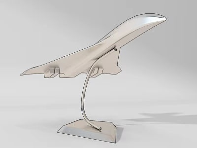 modern ornaments aircraft ornaments 3d model