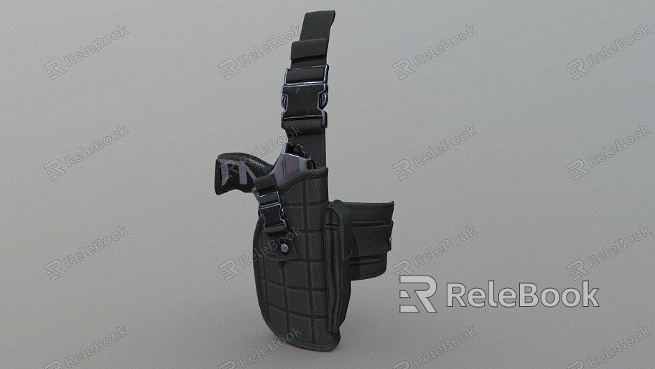 weapon thigh holster model