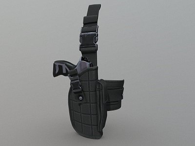 weapon thigh holster model