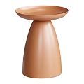 Stylish Side Tables with Round Tops and Various Colored Bases in Modern Design Styles
