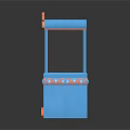 Three Different Miniature Arcade Game Machines With Vintage Style And Colorful Designs