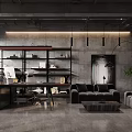 Modern Industrial Open Office Space With Neat Workstations And Ergonomic Mesh Comfortable Office Chairs