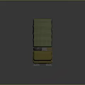 Military Tank Like Vehicle With Green Cover