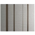 Textured Vertical Striped Wall Panel With Metallic Finish For Interior Design 3d model