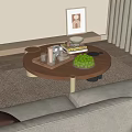 Modern Coffee Table Acrylic Coffee Table Solid Wood Coffee Table Square Coffee Table Side Table Corner Table 3d model
