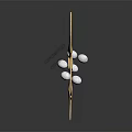 Elegant Flower Shaped Jewelry Brooch with Golden Petals Blue Gemstones and White Pearls