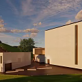 modern architecture 3d model