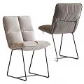 Modern Accent Chair With Velvet Upholstery Tufted Backrest And Sleek Metal Legs