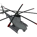 modern unmanned reconnaissance aircraft 3d model