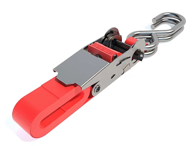 Style hardware tool buckle ratchet belt 3d model