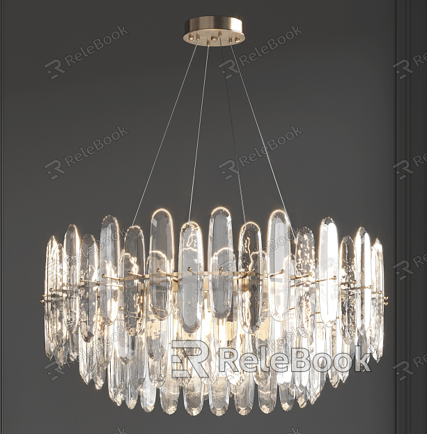 Modern crystal chandelier model