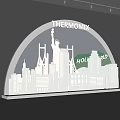 Iconic Holland Themed Photo Spot with Statue of Liberty Skyline and THERMOMIX Logo