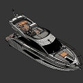 Yacht 3d model