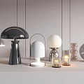 Modern table lamp 3d model