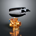 Propeller motor Brushless motor Brushless propeller fan blade 3d model