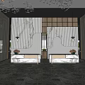 Elegant Hotel Lobby Interior Design With Luxurious Chandelier Comfortable Sofas And Modern Decor