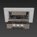 Kitchen OLDLINE Charm Alta 3d model