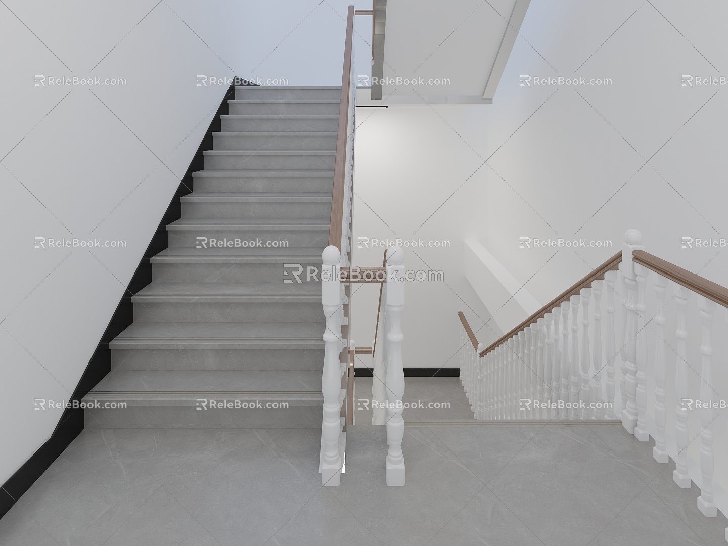 Stairs Safety Stairs Escape Stairs Stairs Railings 3d model