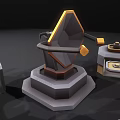 Modern Geometric Decorative Ornament Set With Abstract Sculptures And Tabletop Home Decor