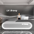 Front Desk 3d model