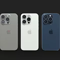 Apple iPhone Models In Various Colors With Rear Camera System And Back Design