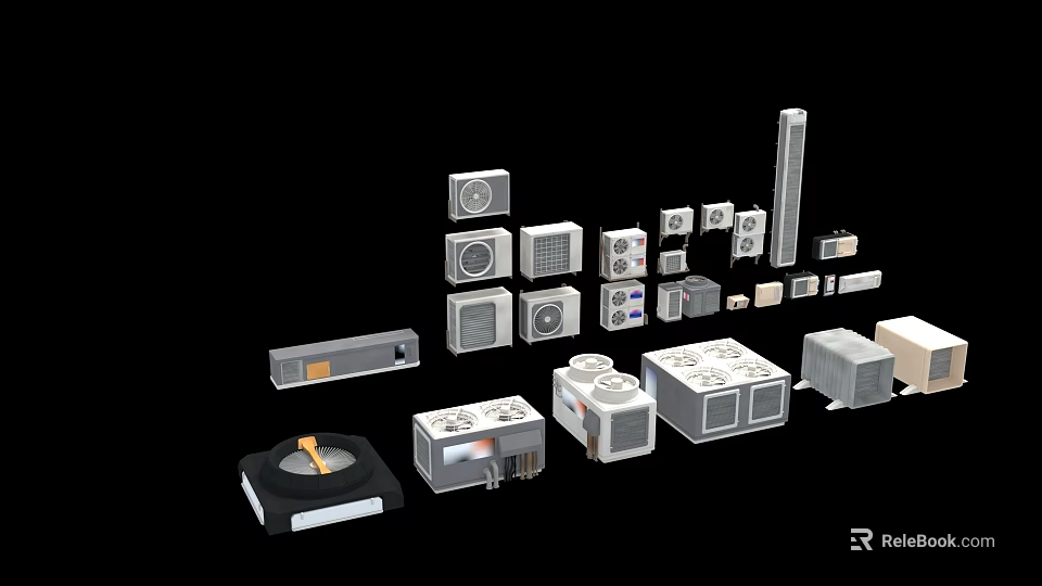 Future Architecture With Modular Components And Modern Innovative Design Elements 3d model