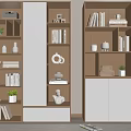 Nordic Bookcase 3d model