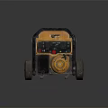Yellow Black RP3500 Generator With Portable Design And Wheels For Power Supply