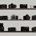dslr camera retro antique camera digital camera 3d model