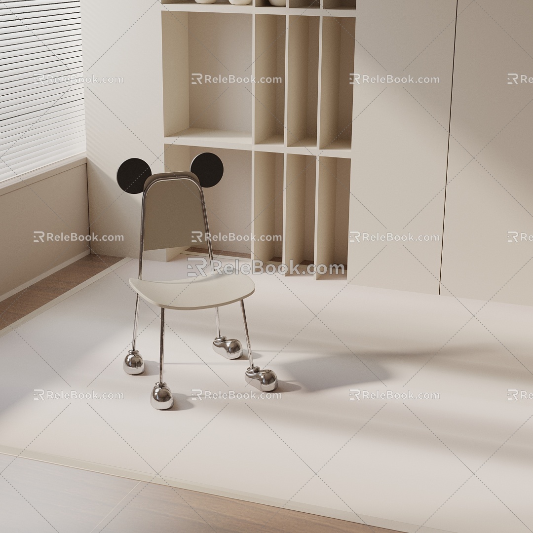 Modern office chair 3d model