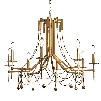 Modern Chandelier 3d model