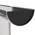 Modern Stainless Steel Single Basin Sink With Pedestal And Sleek Surface